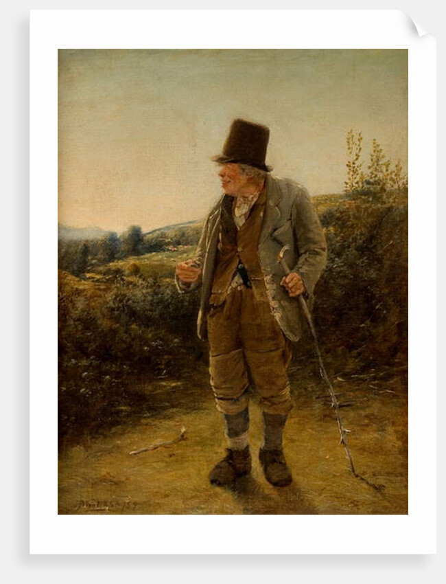 Old Mickie, 1859 by Erskine Nicol