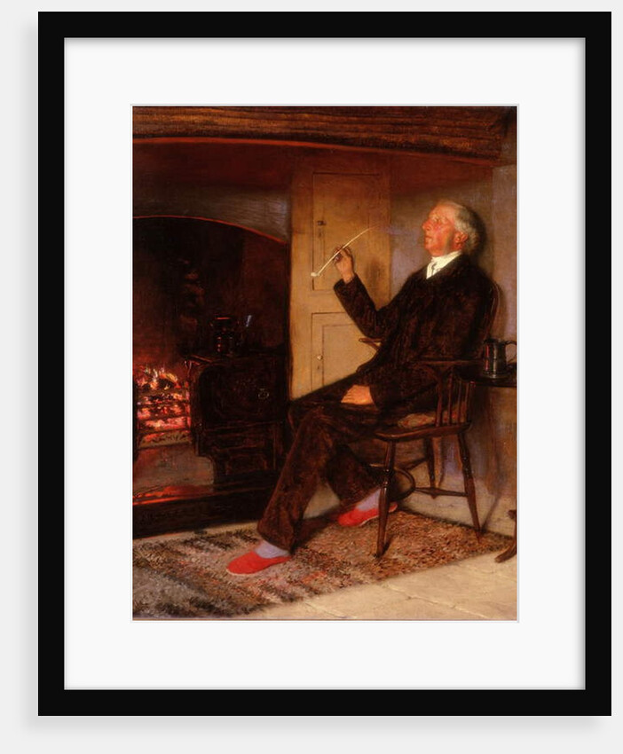 The Parish Clerk of Lyndon, 1891 by Thomas Bowman Garvie