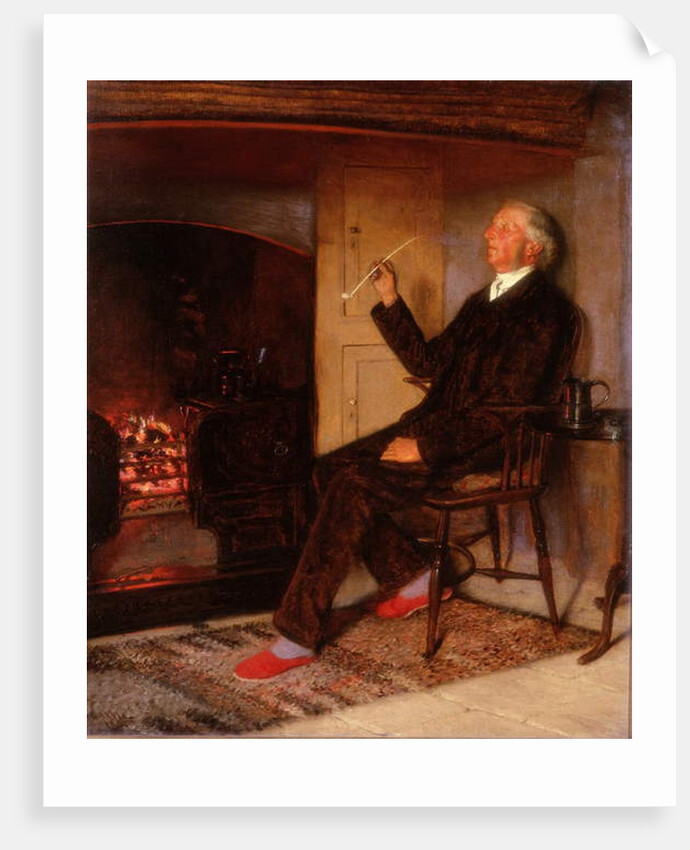 The Parish Clerk of Lyndon, 1891 by Thomas Bowman Garvie