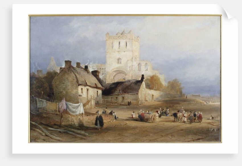 Jedburgh Abbey, c.1835 by Thomas Miles Richardson