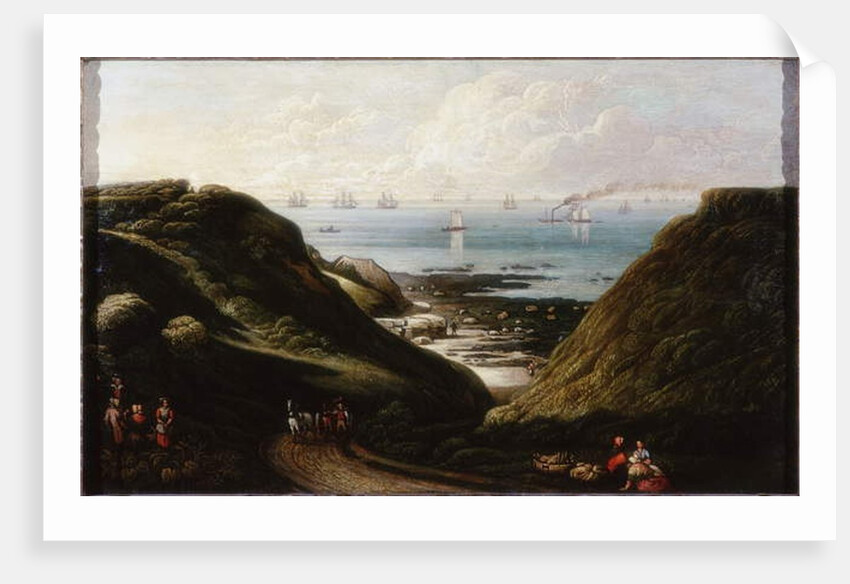 Coast Scene by John Wilson Ewbank