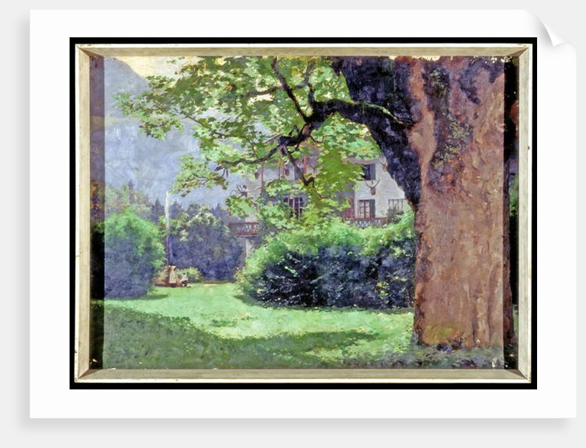 Garden Scene by Henry Straker