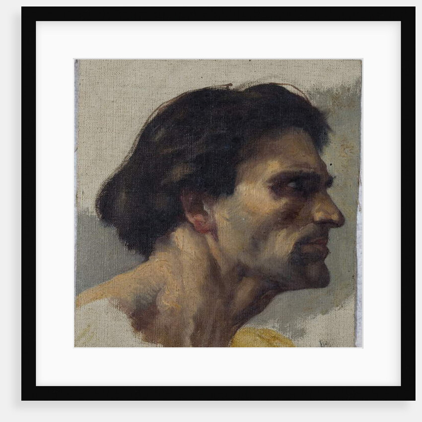 Study of a Head by Charles William Mitchell