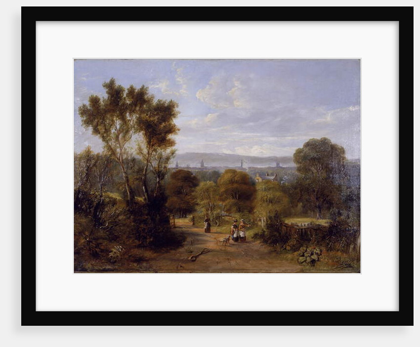 View in Jesmond, Newcastle upon Tyne, c.1845 by Elizabeth Burdon Sanderson