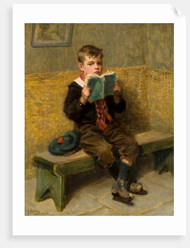 Kept In, 1908 by Ralph Hedley