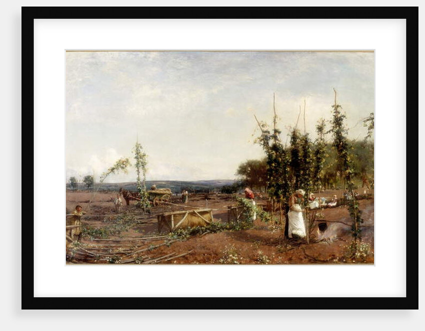 Nooning in the Hop Gardens, 1889 by David Murray