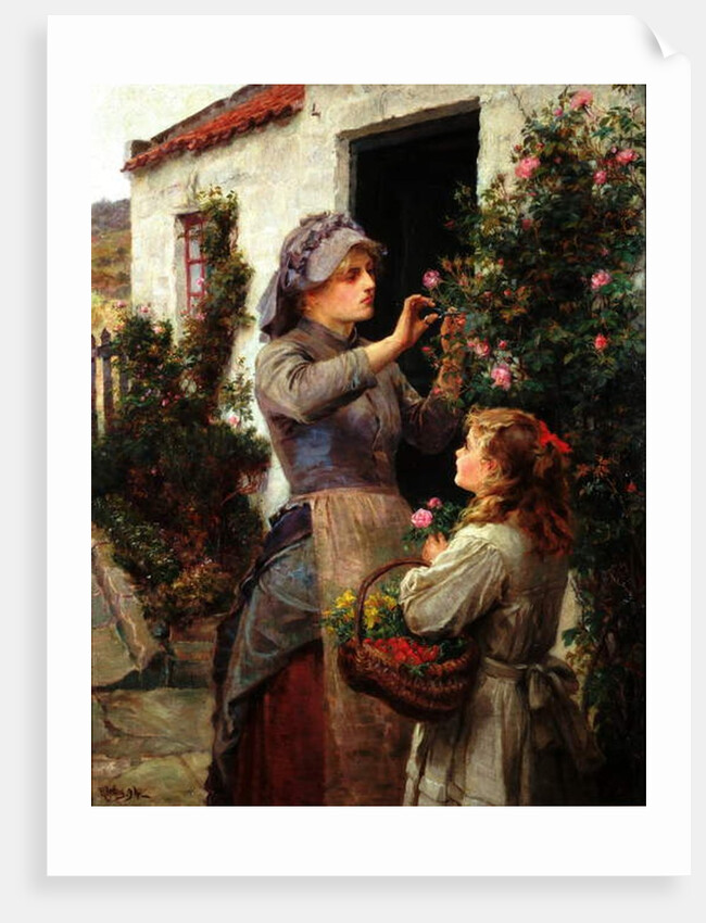 Roses for the Invalid, 1894 by Ralph Hedley