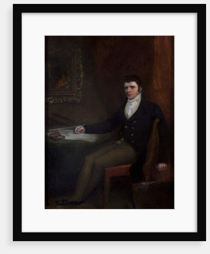 Portrait of John Dobson by William Dixon