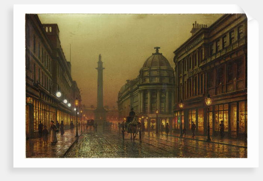 Grainger Street, Newcastle upon Tyne, 1902 by Louis Grimshaw