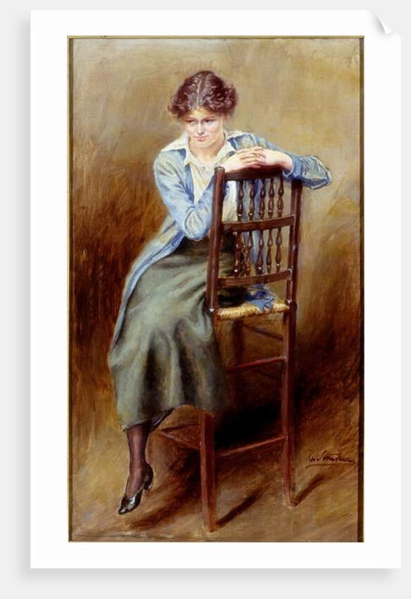 Seated Woman by Henry Straker