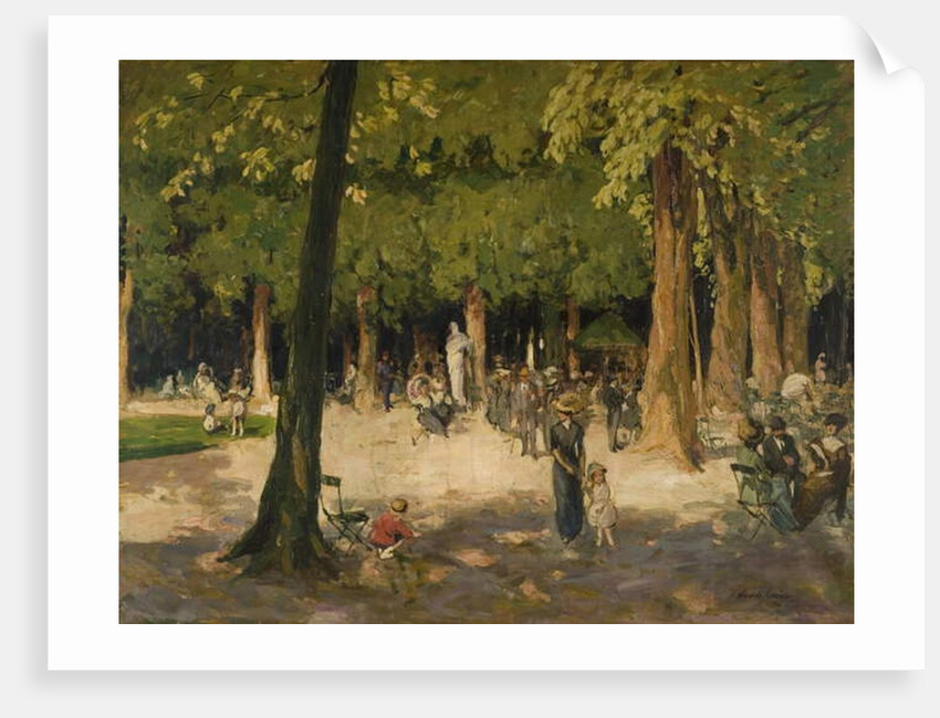 The Gardens, Versailles, 1922 by Alexander Jamieson