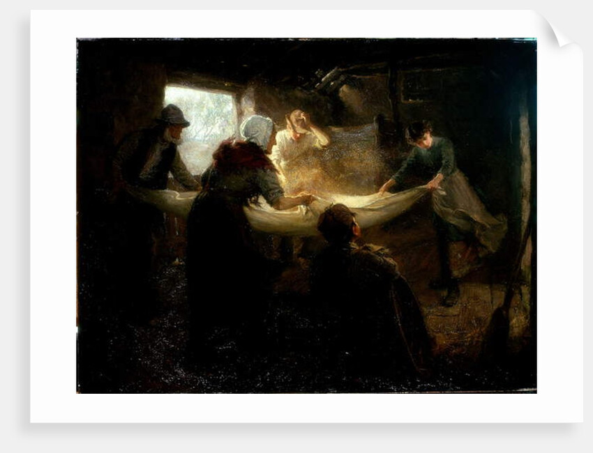 The Winnowing Sheet, 1898 by Ralph Hedley