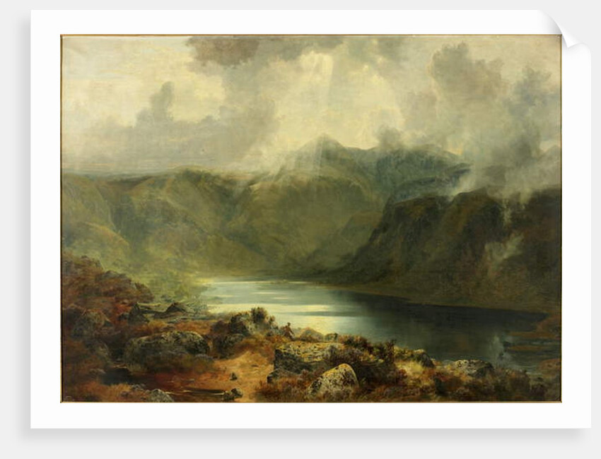 Loch Muick, Aberdeenshire, 1867 by John Wright Oakes