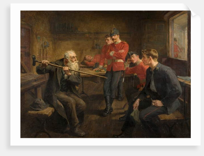 The Veteran, 1896 by Ralph Hedley