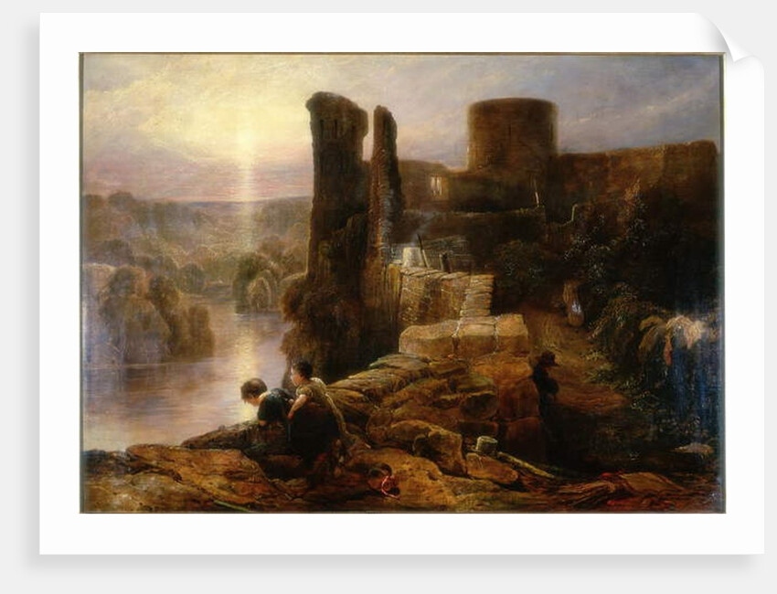 Barnard Castle, County Durham, c.1826 by Thomas Miles Richardson