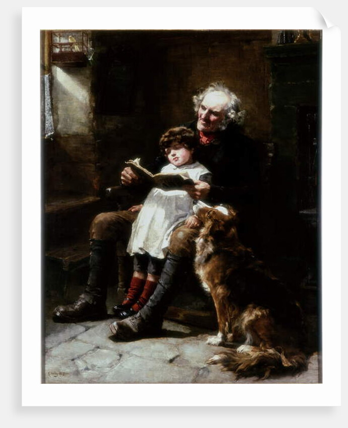 A.B.C., 1887 by Ralph Hedley