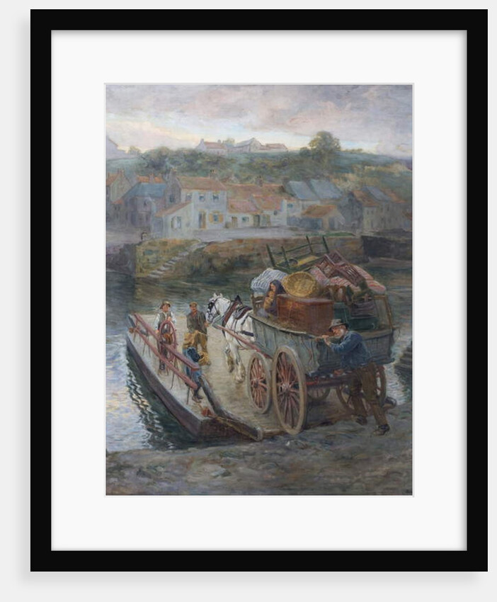 Crossing Hylton Ferry, 1912 by Ralph Hedley