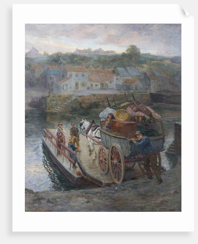 Crossing Hylton Ferry, 1912 by Ralph Hedley
