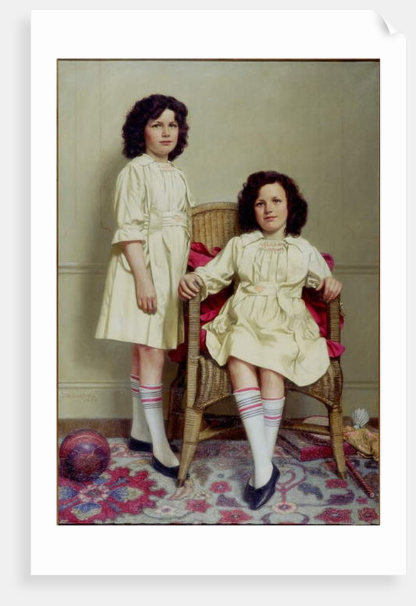 The Twins, 1920 by Thomas Bowman Garvie