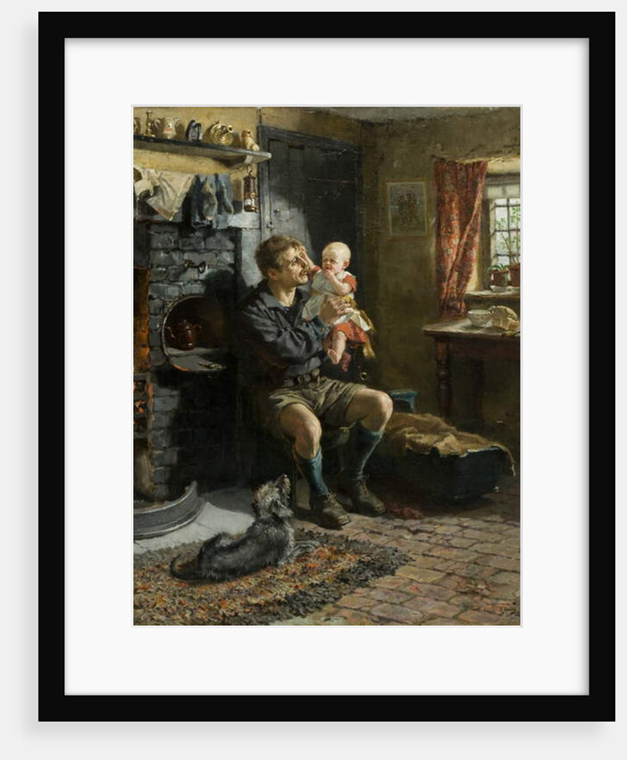 Geordie Haa'd the Bairn, 1890 by Ralph Hedley