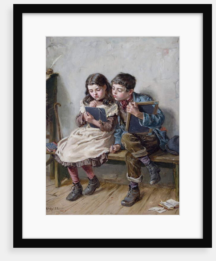 In School, 1883 by Ralph Hedley
