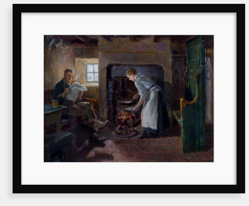 Meal Time, 1895 by Ralph Hedley