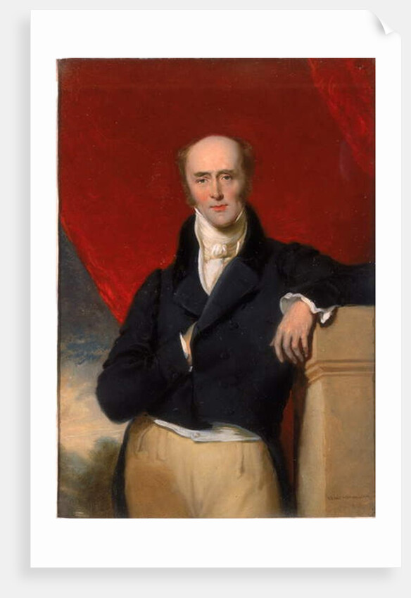 Portrait of the Right Honourable Earl Grey K.G., 1848 by Henry Hetherington Emmerson