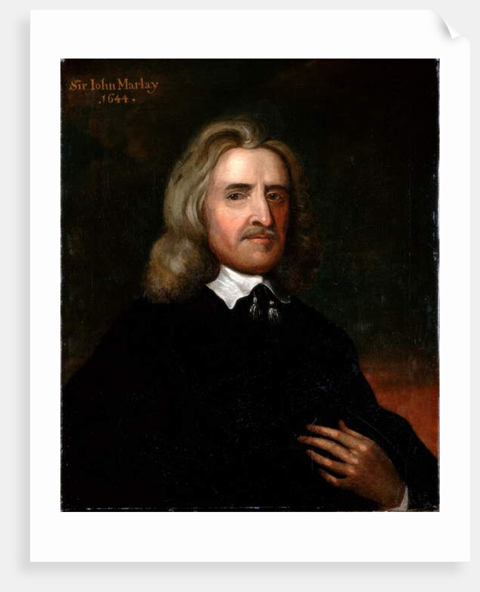 Portrait of Sir John Marlay, 1644 by English School