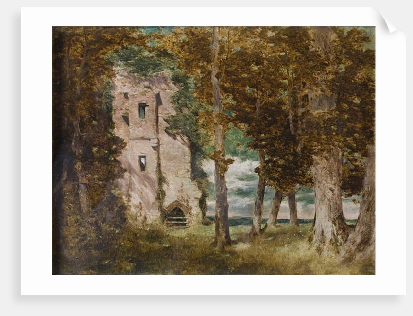Ruins of Kirkoswald Castle, Cumberland, 1854 by William James Blacklock