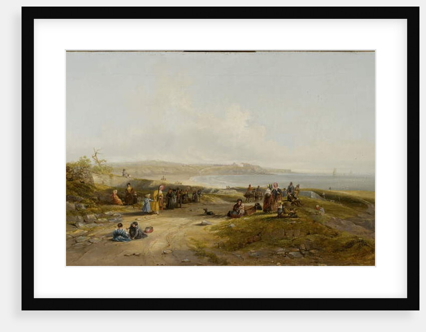 Cullercoats from Tynemouth by John Wilson Carmichael