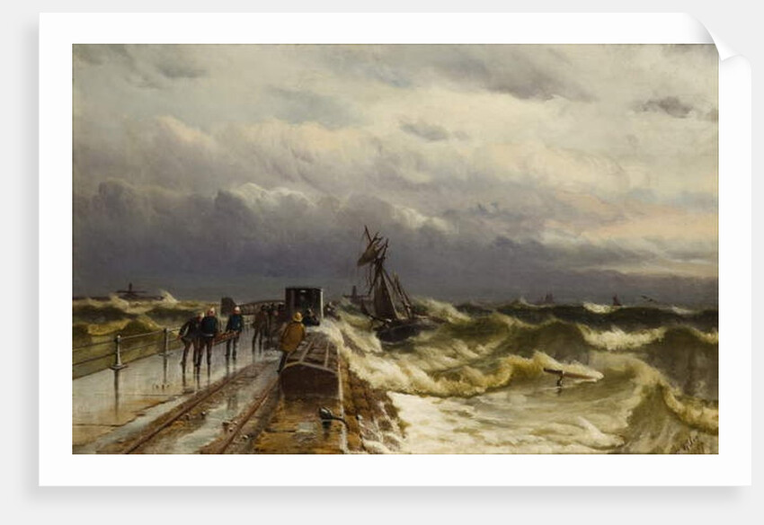 Wreck of the barque 'Jacob Rothenberg', 28 November 1878, 1887 by Duncan F. McLea