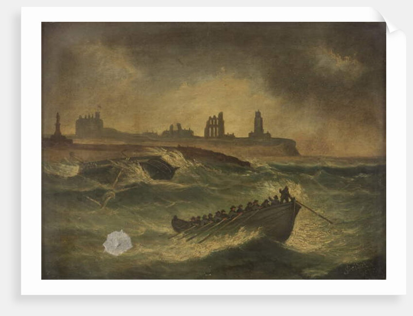 Going to the Wreck, 1875 by Joseph 'Putty' Garbut