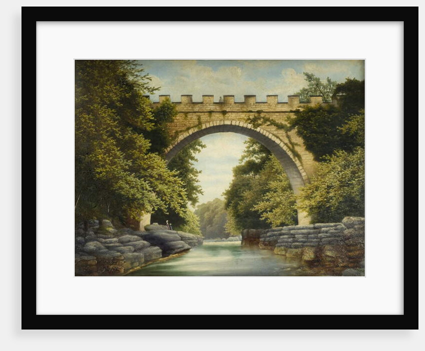 The Abbey Bridge, Barnard Castle, 1882 by James Miller Brown