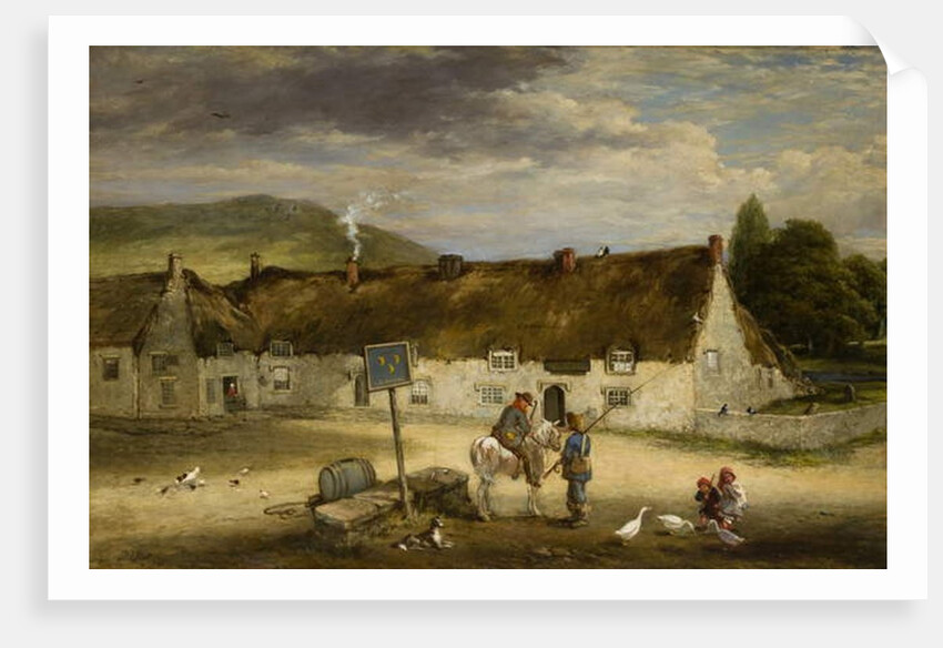 The Three Half Moons, Rothbury, 1887 by Robinson Elliot