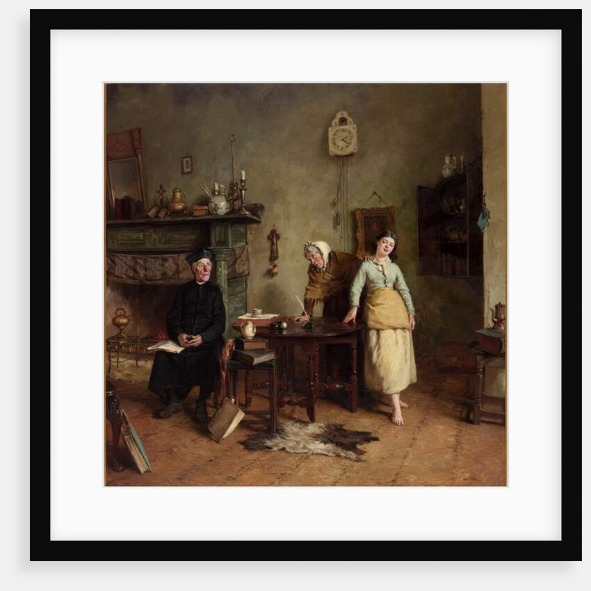The Wayward Daughter, 1878 by Howard Helmick