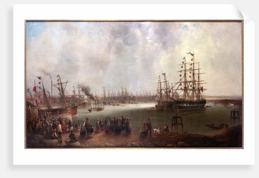The Opening of Tyne Dock, 1859 by Mark Thompson