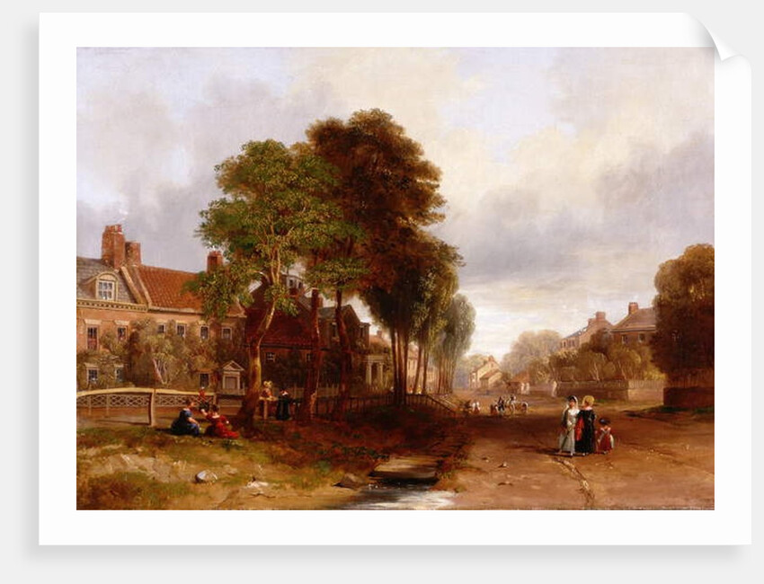 Westoe Village, 1835 by John Wilson Carmichael