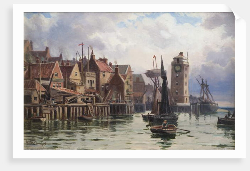 A Bit of Old Shields, 1898 by Duncan F. McLea