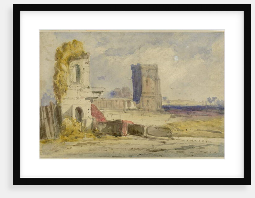 Landscape with Ruins by William Callow
