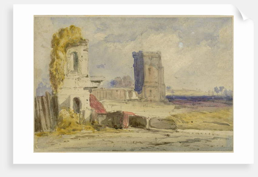Landscape with Ruins by William Callow