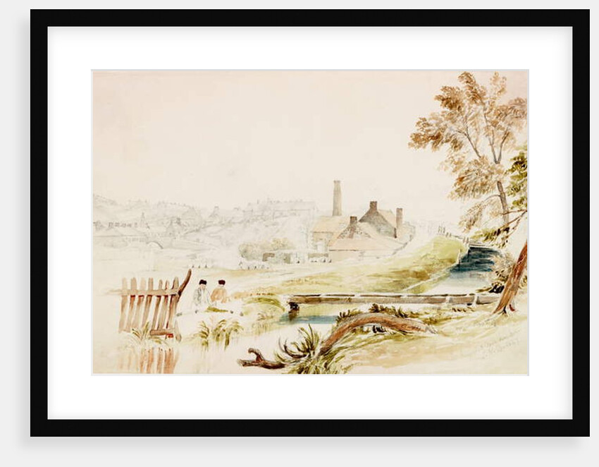 Mr Reay's Flint Mill, Ouseburn by John Wilson Carmichael