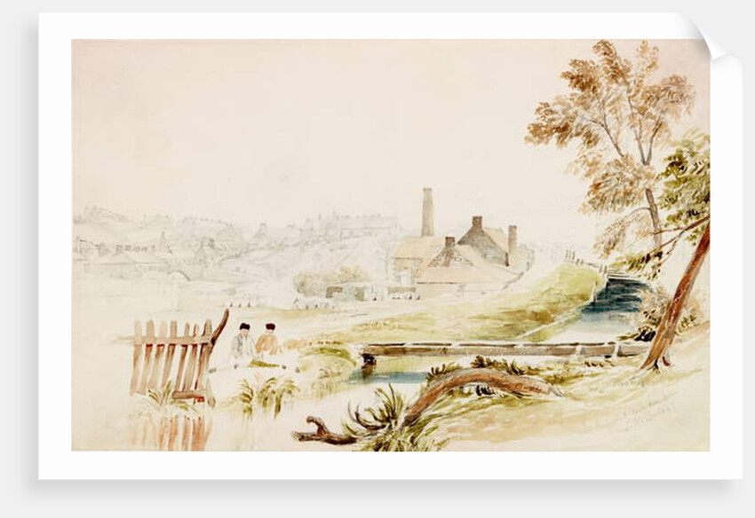 Mr Reay's Flint Mill, Ouseburn by John Wilson Carmichael