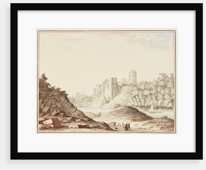 Pembroke Castle by Samuel Hieronymous Grimm