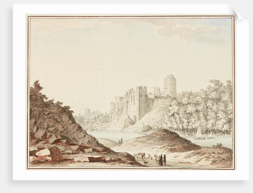 Pembroke Castle by Samuel Hieronymous Grimm