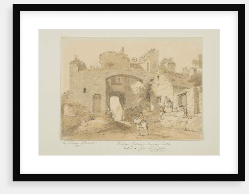 Conway Castle by William Alexander