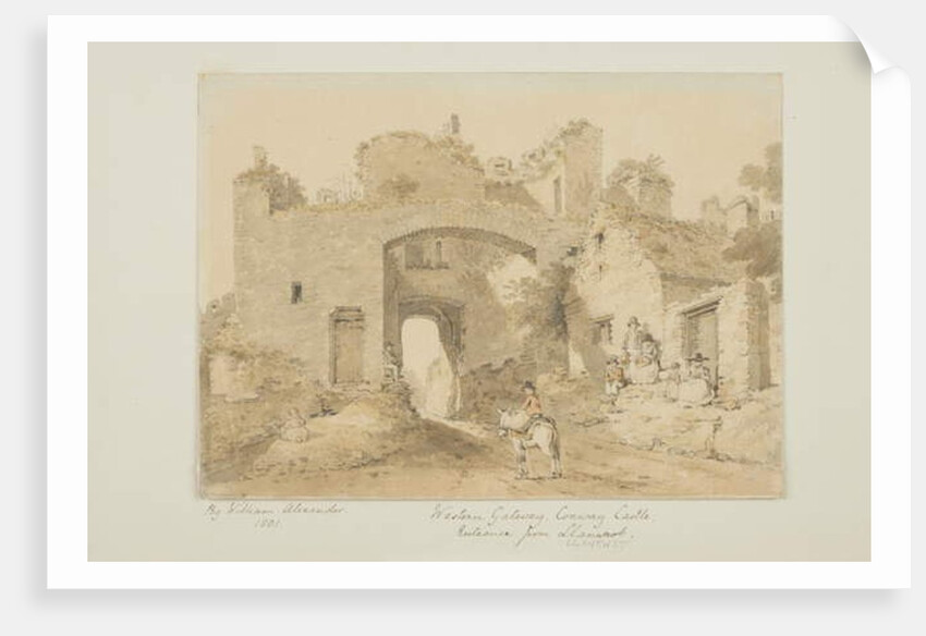 Conway Castle by William Alexander
