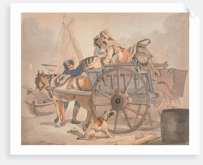 The Fish Cart by Francis Wheatley