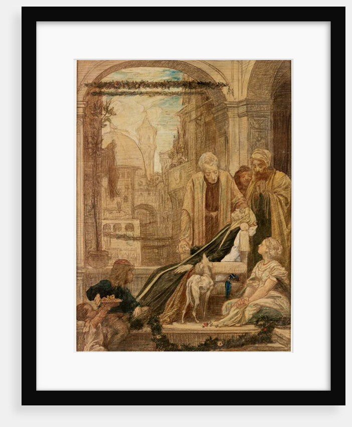 Study for 'The Death of Brunelleschi' by Frederic Leighton