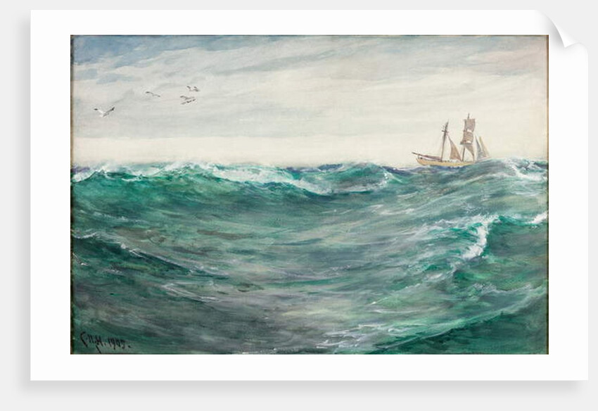 Off Fowey; Wind Westerly by Charles Napier Hemy