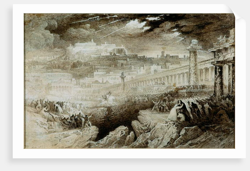 Marcus Curtius by John Martin